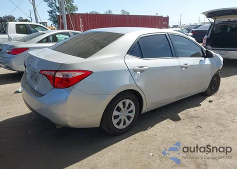 2017 Toyota Corolla L z USA, uszkodzony, nr VIN 5YFBURHE0HP603937